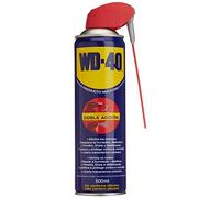 WD-40 34198 Producto Multi-Uso Doble Acción - Spray 500 ml - Aplicación Amplia o Precisa, Lubrica, Afloja, Protege del Óxido, Dieléctrico, Limpia Metales y Plásticos y Desplaza la Humedad