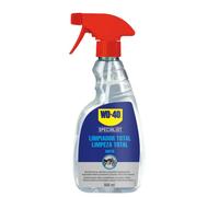 WD-40 34241 Limpiador Total para Moto, Color Transparente, 500 ml