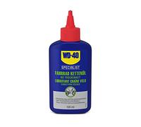 WD-40 Specialist Aceite de cadena para bicicleta en seco de 100 ml, lubrica y protege la cadena de bicicleta
