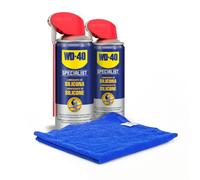 WD-40 Specialist® Lubricante de Silicona x2 + Paño de Microfibra