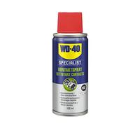 WD-40 Specialist Spray de contacto 100 ml - Limpiador antiestático para electrónica, elimina la humedad, la suciedad y el aceite, para una mejor conductividad, limpieza sin residuos y protección