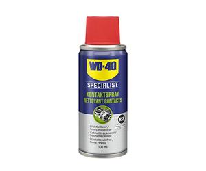 WD-40 Specialist Spray de contacto 100 ml - Limpiador antiestático para electrónica, elimina la humedad, la suciedad y el aceite, para una mejor conductividad, limpieza sin residuos y protección