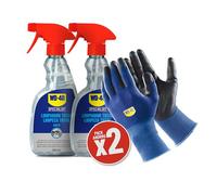 WD-40 WD-40 Pack de 2 Limpiador Total para Moto 500 ml x2 + Guantes Originales