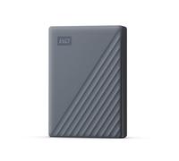 WD 4TB My Passport Compatible con USB-C, Disco Duro Externo Portátil, USB 3.2 Gen 1/USB 3.0, Copia de seguridad y protección con contraseña, Formateado para Windows, ChromeOS y MacOS, Gris