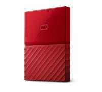 WD 4TB My Passport Portable, Red (Recertified) - RWDBYFT0040BRD-WESN