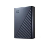 WD 4TB My Passport Ultra Disco Duro Externo Portátil, USB-C, USB 3.2 Gen 1/USB 3.0, Copia de seguridad y protección con contraseña, Formateado para Windows, Azul
