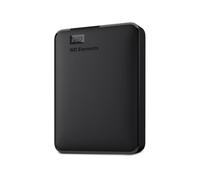 WD 6TB Elements Disco Duro Externo Portátil, USB SuperSpeed 3.2 Gen 1/USB 3.0, Ampliación de Almacenamiento para conectar y Usar, Formateado para Windows, Negro