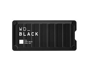 WD_BLACK 1TB P40 Game Drive SSD USB-C USB 3.2 Gen 2x2 Memoria de estado sólido NVMe externa hasta 2000 MB/s Iluminación RGB personalizable compatible con Playstation, Xbox, PC y Mac