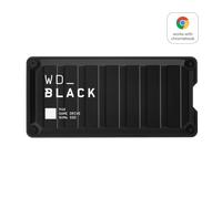WD_BLACK P40 2TB Game Drive SSD USB-C USB 3.2 Gen 2x2 Memoria de estado sólido NVMe externa hasta 2000 MB/s Iluminación RGB personalizable compatible con Playstation, Xbox, PC y Mac