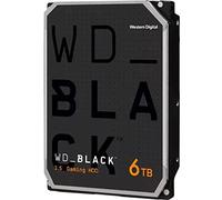 WD_BLACK 6TB de Alto Rendimiento. Disco duro interno 3.5", 7200 RPM Class, SATA 6 GB/s, 128MB Cache, Garantía 5 años