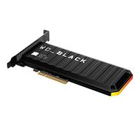 WD_BLACK AN1500 de 4 TB SSD NVMe AIC (tarjeta complementaria), hasta 6500 MB/s en lectura & 4100 MB/s en escritura