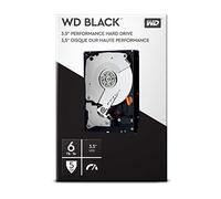 WD BLACK Disco duro interno de adecuado rendimiento de 3.5 pulgadas y 6 TB, Clase de 7200 rpm, SATA de 6 Gb/s, caché de 256 MB