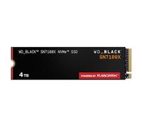 WD_Black SN7100X NVMe SSD de 4 TB (hasta 7.000 MB/s de velocidades de Lectura, con Licencia Oficial para ROG Xbox Ally (X) y PC, PCIe Gen4, Sandisk TLC 3D CBA NAND, Xbox Game Pass Ultimate de 1 Mes