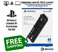 WD_BLACK SN850P (SN850X) Disipador de calor 1TB 2TB 4TB PC NVMe SSD interno o...
