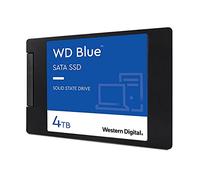 WD Blue 4TB 2.5” SATA SSD con hasta 560MB/s de velocidad de lectura