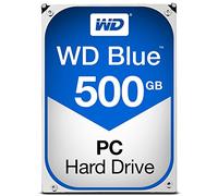 WD Blue - Disco Duro para Ordenadores de sobremesa de 500 GB (5400 RPM, SATA a 6 GB/s, 64 MB de caché, 3,5")