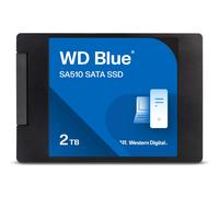 WD Blue SA510 2TB SSD, 2.5" SATA SSD, up to 560 MB/s, SSD 2TB, Includes Acronis