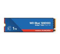 WD Blue SN5100 1 TB NVMe SSD (hasta 7100 MB/s de Velocidad de Lectura, M.2 2280, PCIe Gen 4.0, nCache 4.0, Tecnología Sandisk 3D CBA NAND, Acronis True Image)