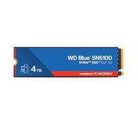 WD Blue SN5100 NVMe SSD de 4 TB (hasta 6900 MB/s de Velocidad de Lectura, M.2 2280, PCIe Gen 4.0, nCache 4.0, Tecnología SANDISK 3D CBA NAND, Acronis True Image)