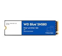 WD Blue SN580 1 TB, M.2 NVMe SSD, PCIe Gen4 x4, con hasta 4.150 MB/s de velocidad de lectura.