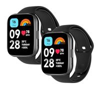 WD&CD Correa Compatible con Xiaomi Redmi Watch 3 - 2 Pack Pulsera Ajustable