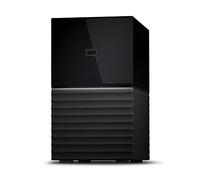 WD Disco Duro Externo My Book Duo de Escritorio Raid de 16 TB, USB 3.1, con protección de contraseña y Software de Copia de Seguridad automática - WDBFBE0160JBK-NESN