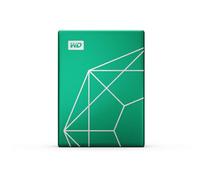 Western Digital My Passport Ultra, 20th Anniversary Edition disco duro externo 2 TB 2.5" USB Tipo C 3.2 Gen 1 (3.1 Gen 1) Verde