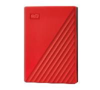 Disco duro externo WD My Passport 6TB HDD 2.5" Rojo