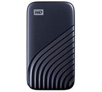 WD My Passport 1TB SSD Externo Portátil, Disco duro externo SSD con velodidad de lectura de hasta 1050 MB/s 1000 MB/s de escritura, Funciona con PC, Xbox y Playstation, Azul medianoche