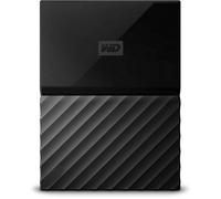 WD My Passport - Disco Duro Portátil de 2 TB y Software de Copia de Seguridad Automática, Negro