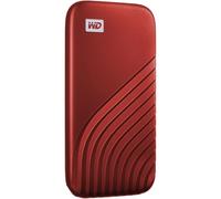 WD My Passport 2TB SSD Externo Portátil, Disco duro externo SSD con velodidad de lectura de hasta 1050 MB/s 1000 MB/s de escritura, Funciona con PC, Xbox y Playstation, Rojo