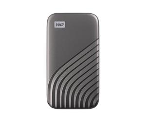 WD My Passport™ - 500GB, Gray - WDBAGF5000AGY-WESN
