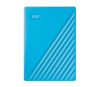 WD My Passport - Disco duro externo portátil de 1 TB, azul, software de respaldo con defensa contra ransomware y protección de contraseña, compatible con USB 3.1/USB 3.0 - WDBYVG0010BBL-WESN