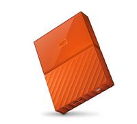 WD My Passport - Disco Duro Portátil de 4 TB y Software de Copia de Seguridad Automática, Naranja
