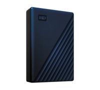 WD 4TB My Passport for Mac, Disco Duro Externo Portátil, USB 3.2 Gen 1/USB 3.0, Copia de seguridad y protección con contraseña, Formateado para MacOS, Azul