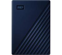WD 5TB My Passport for Mac, Disco Duro Externo Portátil, USB 3.2 Gen 1/USB 3.0, Copia de seguridad y protección con contraseña, Formateado para MacOS, Azul