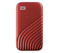 WD My Passport SSD 2TB Rojo Unidad de estado sólido externa, USB 3.2 Gen 2x1