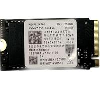 WD PC SN740 256GB NVMe SSD M.2 2242 PCIe Gen4x4 Unidad interna de estado sólido, hasta 4000 MB/s, 3D TLC NAND, para laptop, mini PC y actualización de dispositivo de juego portátil, bajo consumo de
