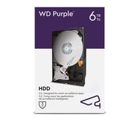 WD Purple 6TB Surveillance 3.5 Inch Internal Hard Drive - Allframe 4K
