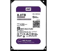WD Purple 8TB Surveillance Hard Disk Drive - 5400 RPM Class SATA 6 Gb/s 128MB Cache 3.5 Inch - WD80PUZX [Old Version]