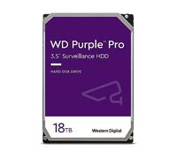 WD Purple Pro 18TB para video inteligente Disco duro interno 3.5", AllFrame Technology, 7200 RPM, 550TB/yr, 512MB Cache, Garantía 5 años