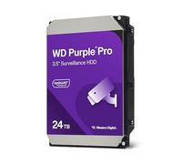 WD Purple Pro 24TB Smart Video Disco Duro Interno de 3,5" - 7200 RPM, AllFrame Technology, 550 TB/año, 512 MB Caché