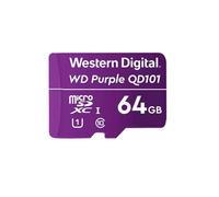 MicroSDXC Western Digital WD Purple SC QD101 64GB Clase 10 UHS-I U1 Púrpura