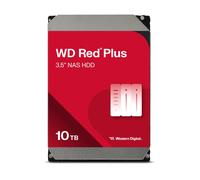 WD Red Plus 10TB NAS Disco Duro Interno 3,5" - 7200 RPM Clase, SATA 6Gb/s, CMR,