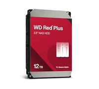 WD Red Plus 12TB NAS Disco Duro Interno 3,5" - 7200 RPM, SATA 6Gb/s, CMR, 512MB Caché