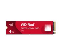 WD Red SN700 4 TB NVMe SSD para dispositivos NAS, con una sólida capacidad de re