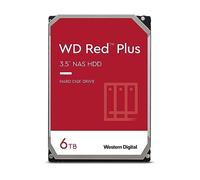 WD Red WD60EFRX Disco duro 3.5" para dispositivos NAS 5400 RPM Class 6TB , SATA 6 Gb/s, CMR, 64MB Cache, Rojo