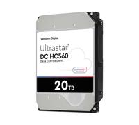 WD Ultrastar DC HC560 - Disco Duro - 20 TB - Interno - 3,5" (8,9 cm) - SAS 12 GB/s - 7200 RPM - búfer: 512 MB