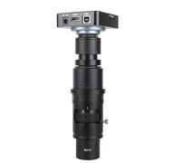 WD105 WD170 Zoom aumento C montaje Monocular 160X 320X 105X lente for la industria PCB soldadura cámara de microscopio Digital(90X Lens 38MP)