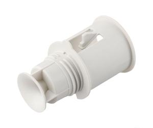 WD12X10244 Base de brazo de pulverización inferior para GE Lavavajillas Base Spray Part WD12X10244 Repuesto de plástico blanco Base de pieza de lavado inferior para Hotpoint para ge WD12X10244 Montaje